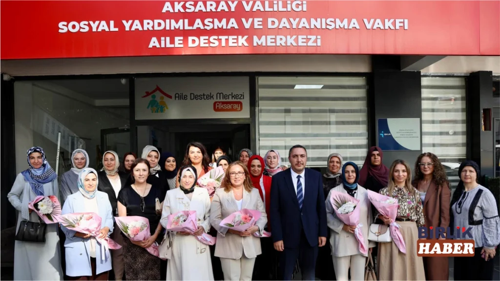 Aksaray Aile Destek Merkezi’nde Kadınların Emeği Buluştu
