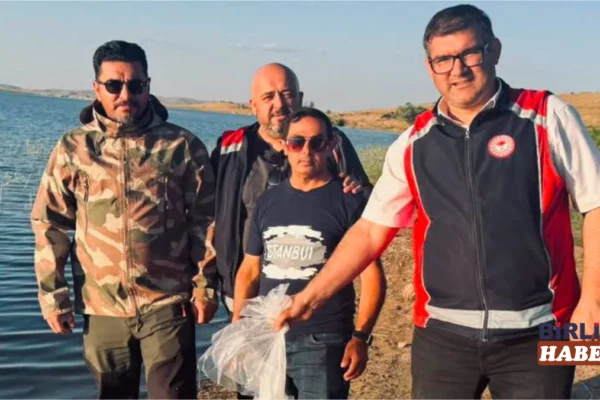 Balcı Göleti ve Kepir Barajı’na balıklandırma çalışması yapıldı