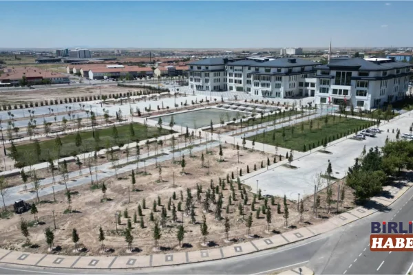 Aksaray’ın Yeni Millet Bahçesi Açılışa Hazırlanıyor