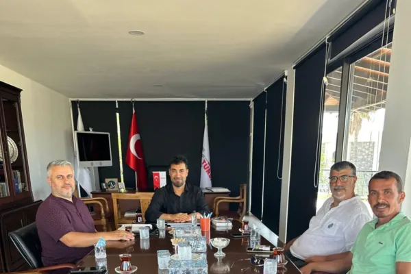TİMBİR İngiltere Temsilcisi İsmail Karakaş’tan TÜRSAB Bodrum BTK Başkanı Enver Kantarmış’a Ziyaret