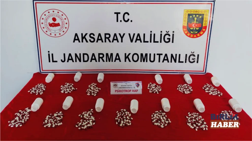 Jandarma Takipteydi! Aksaray’da 728 Hap Yakalandı