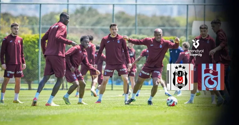 Trabzonspor’da Beşiktaş maçı kadrosu belli oldu: 6 eksik