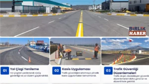 Aksaray OSB’de Yol Güvenliği Çalışmaları Tamamlandı