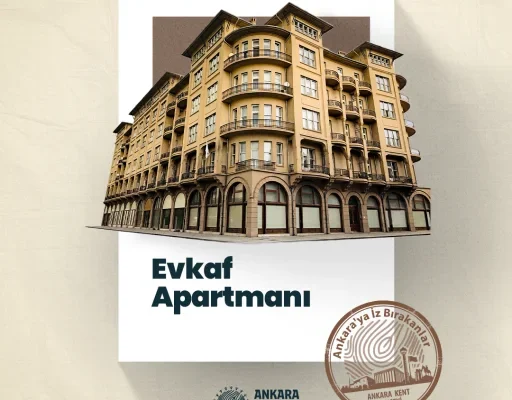 AKK “Ankara’ya İz Bırakanlar”ın konuğu kentin ünlü tarihi binası II. Evkaf Apartmanı oldu
