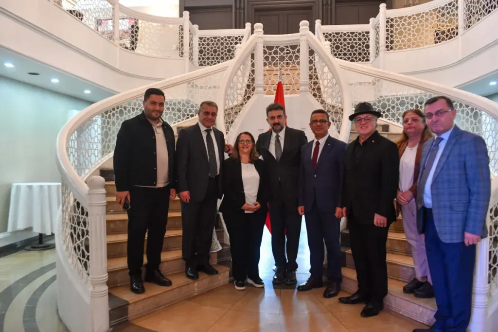 Ankara Zaralılar Derneği’nden AKK Başkanı Yılmaz’a iş birliği ziyareti