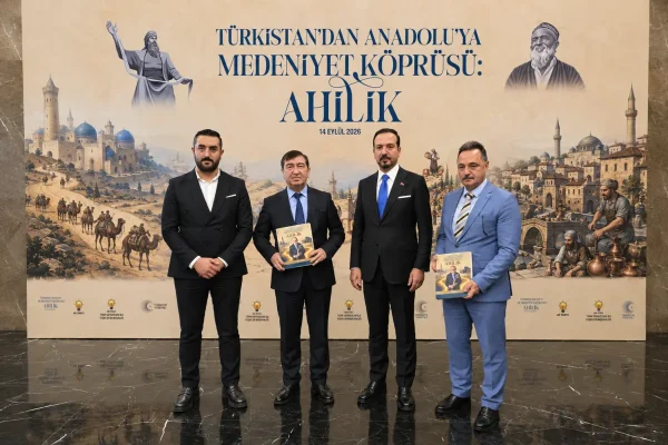 TİMBİR heyeti “Türkistan’dan Anadolu’ya Medeniyet Köprüsü: Ahilik” programına katıldı