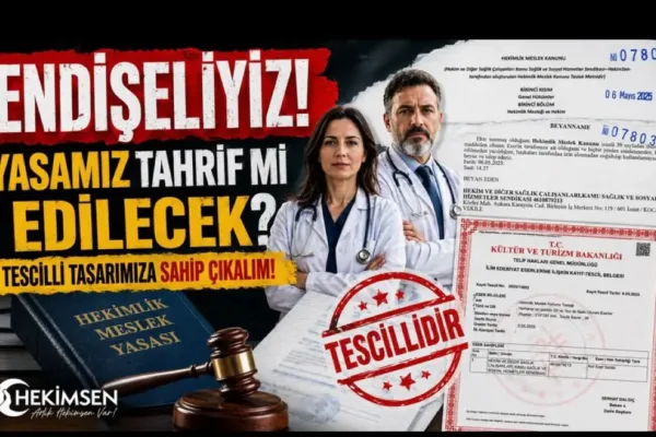 HEKİMSEN’den Hekimlik Meslek Yasası çağrısı: “Süreç şeffaf ve katılımcı yürütülmeli”