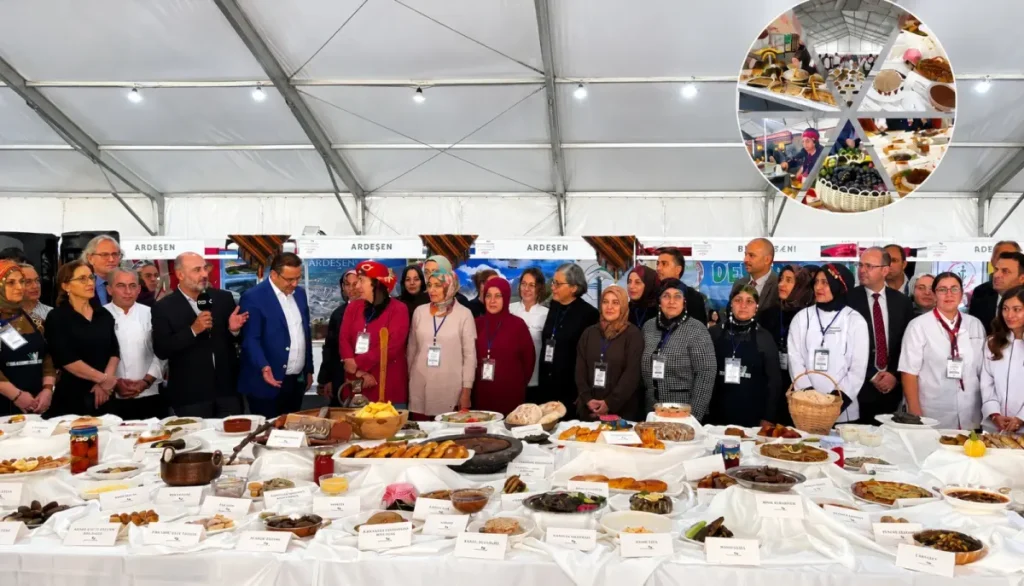 Rize’de Gastronomi Günleri başladı: Yöresel lezzetler Çay Çarşısı’nda buluştu