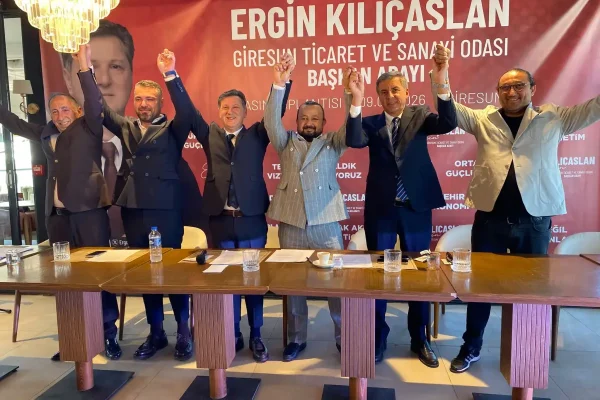 Giresun TSO’da Engin Kılıçaslan başkanlığa adaylığını açıkladı