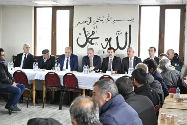 Durançam göleti için kamulaştırma ve iskân bilgilendirme toplantısı düzenlendi