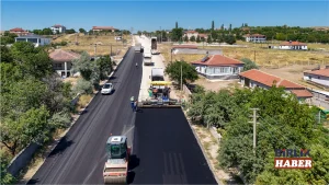 Ağaçören-Camili yolu modern ulaşıma kavuşuyor