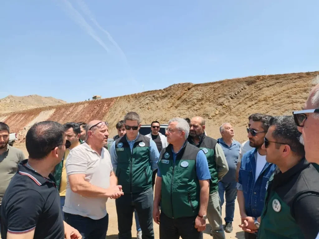 DSİ 24. Bölge Müdürlüğü Heyeti Iğdır’daki yatırımları yerinde inceledi