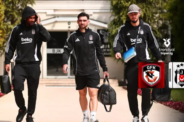 Beşiktaş’ın Gaziantep FK kadrosu belli oldu: 3 eksik