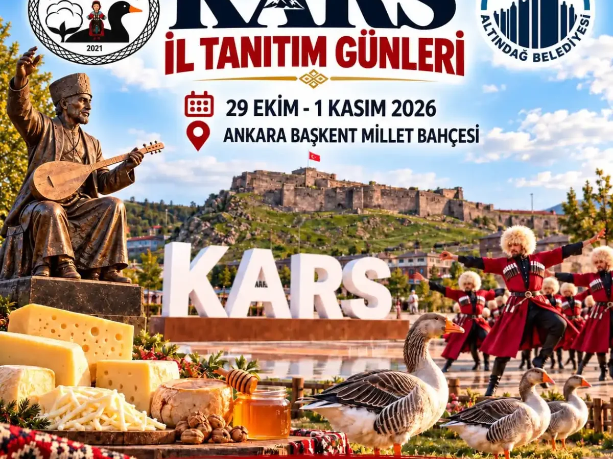 Kars’ın kültürü ve yöresel lezzetleri Ankara’da tanıtılacak