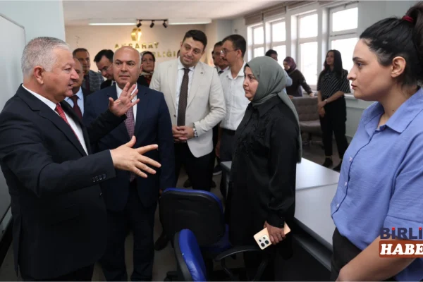 Aksaray Defterdarlığı’na Vali Duru’dan Ziyaret