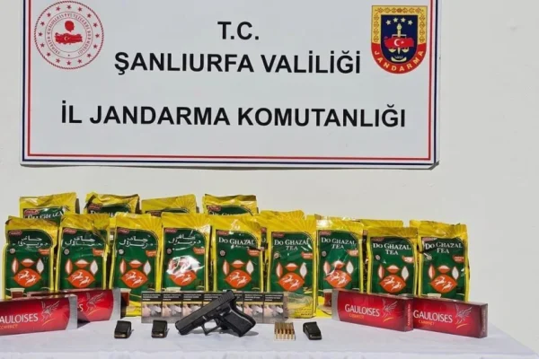 Ceylanpınar’da jandarmadan kaçakçılık ve silah operasyonu