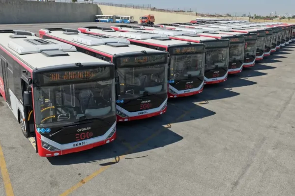 EGO filosuna 15 yeni otobüs
