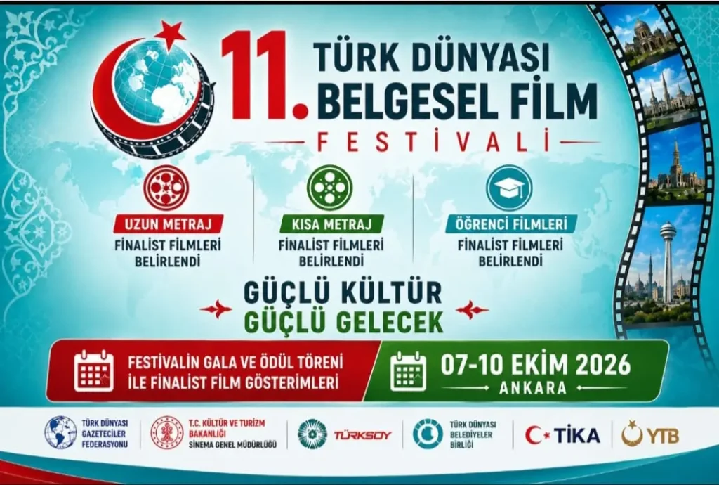 11. Türk Dünyası Belgesel Film Festivali’nde finalist filmler belirlendi