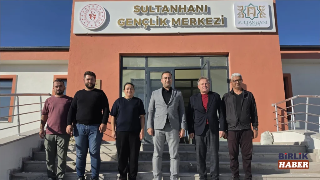 Sultanhanı Gençlik Merkezi’nde çalışmalar sürüyor