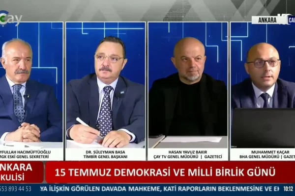 15 Temmuz’un hafızası Ankara Kulisi’nde ele alındı