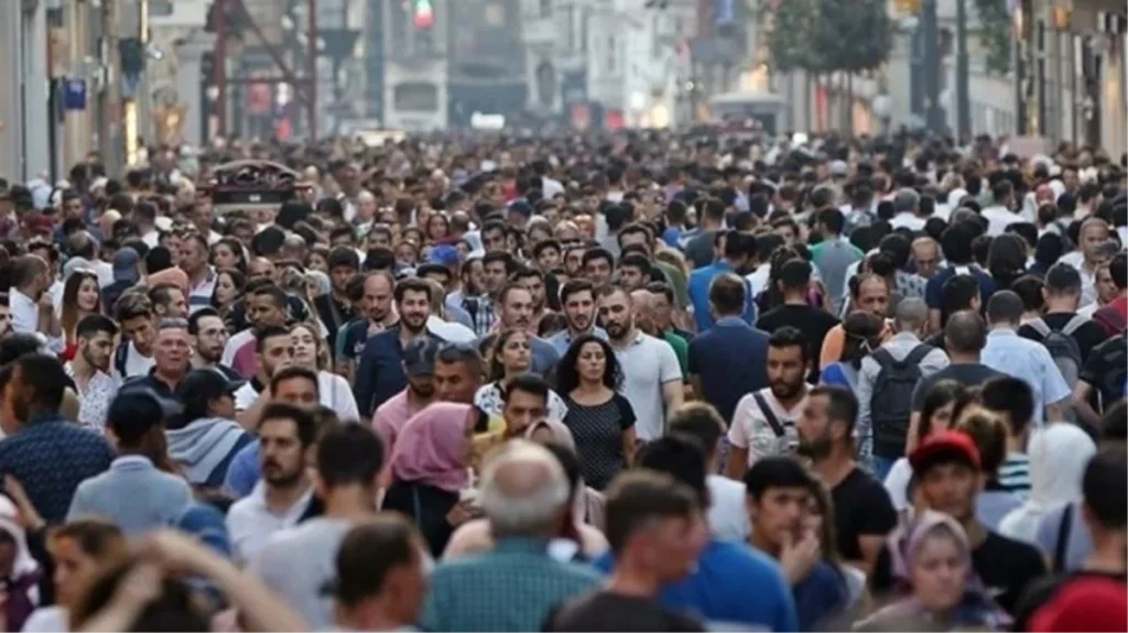 Türkiye, dünyanın en kalabalık 18. ülkesi olmayı sürdürdü