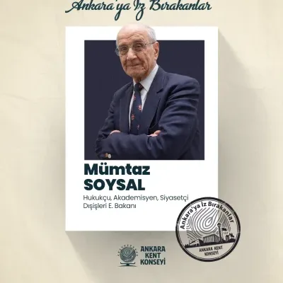 AKK Ankara’ya İz Bırakanların konuğu Mümtaz Soysal oldu