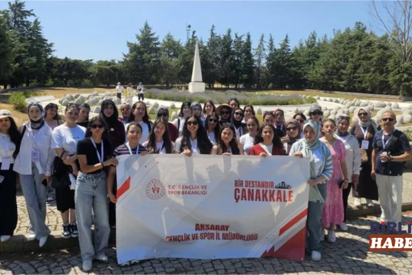 Güzelyurtlu öğrenciler Çanakkale’de ecdadın izini sürdü