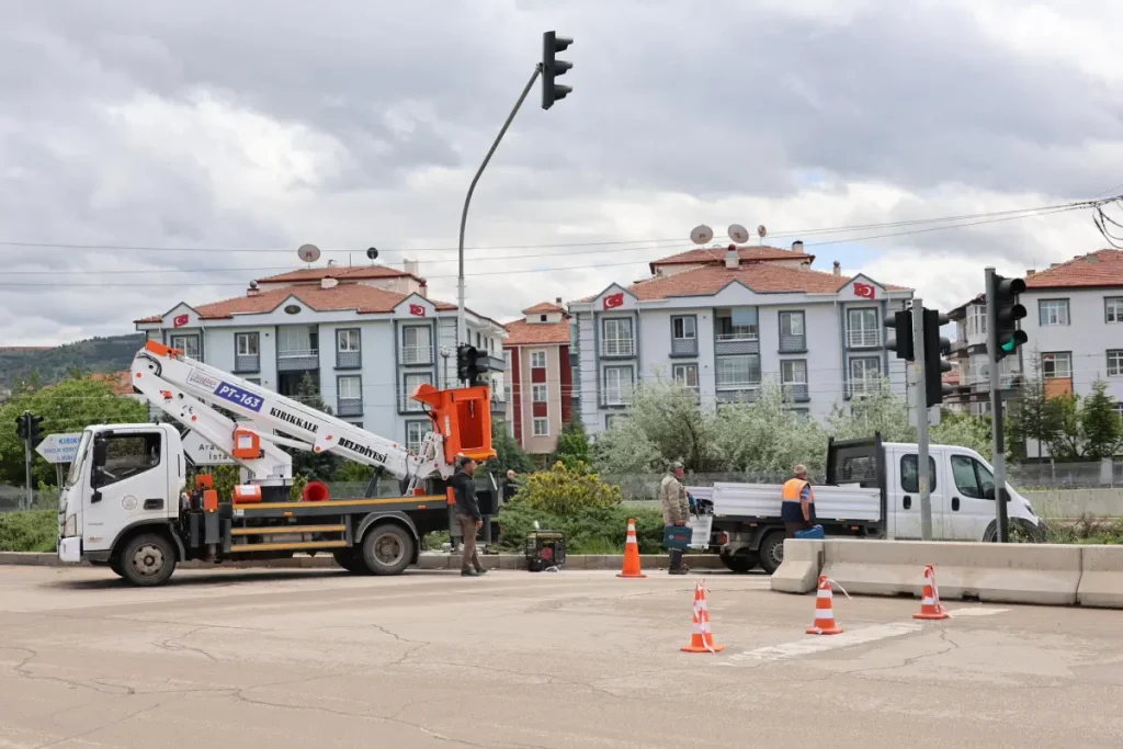 Kırıkkale’de sinyalizasyon sistemleri yenileniyor