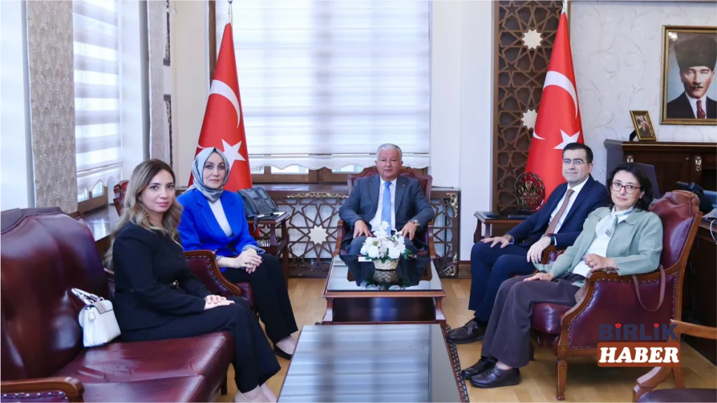 Vali Duru, Engelli ve Yaşlı Hizmetleri Genel Müdürü Sezen’le görüştü