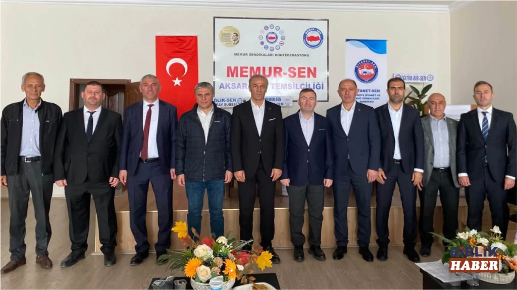 Diyanet-Sen Aksaray’da Orhan Bülbül Güven Tazeledi