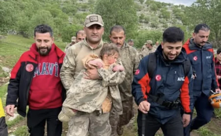 Türkiye nefes aldı: Batmanlı küçük Melike sağ salim bulundu