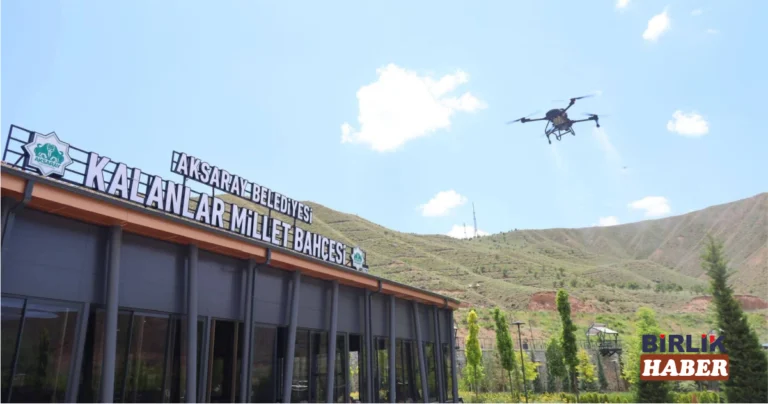 Aksaray Belediyesi’nden Drone Destekli Haşereyle Mücadele