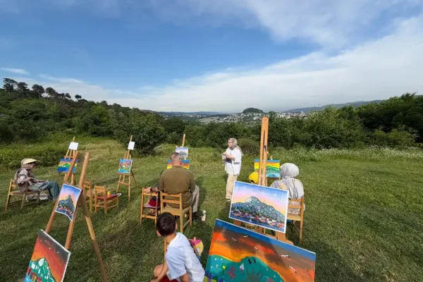Uyuyan Güzel’in eşsiz manzarasında sanat buluşması