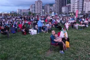 Rize sahili kentin yeni yaşam merkezi oldu