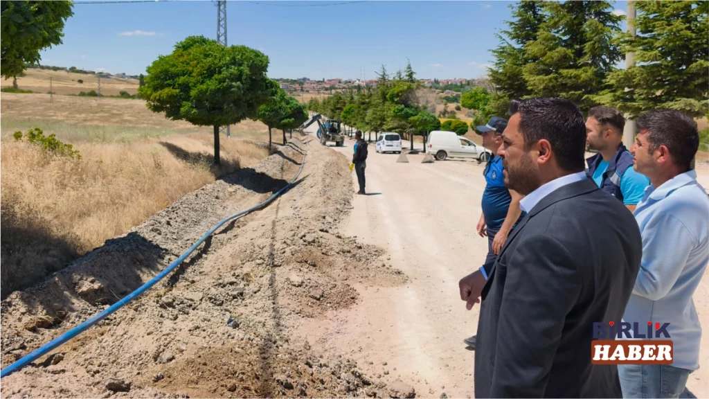 Ağaçören Belediyesi’nden Camili Yolu Hamlesi