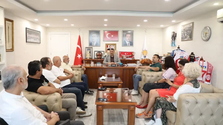 TİMBİR Antalya Şubesi’nden AK Parti Antalya İl Başkanı Ali Çetin’e ziyaret