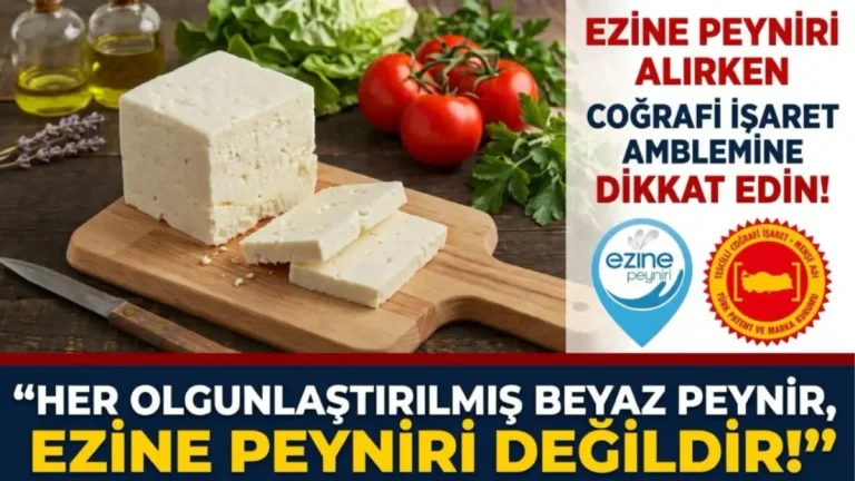 Ezine Peyniri için uluslararası mücadele: “Her olgunlaştırılmış beyaz peynir, Ezine Peyniri değildir!”