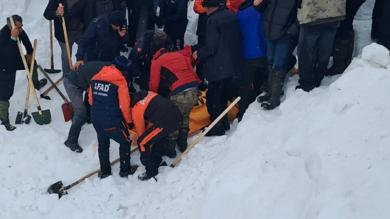 Artvin’de çığ altında kalan çobanın cansız bedenine ulaşıldı