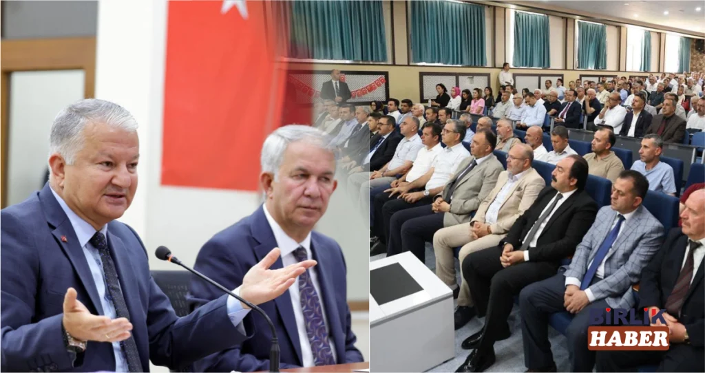 Aksaray’da Okul Müdürleri Kurul Toplantısı Yapıldı