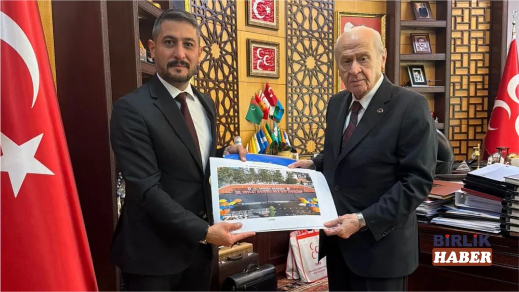 Ortaköy Belediye Başkanı Ahmet Koyuncu’dan Bahçeli’ye Ziyaret