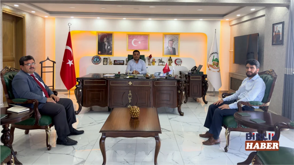Ağaçören İlçe Müftüsü Murtaza Meşe’den Başkan Kemal Salman’a Ziyaret