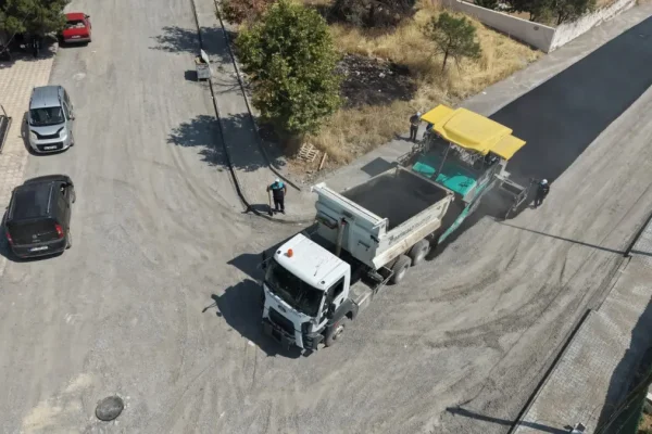 Battalgazi’de bozulan yollar için ekipler harekete geçti