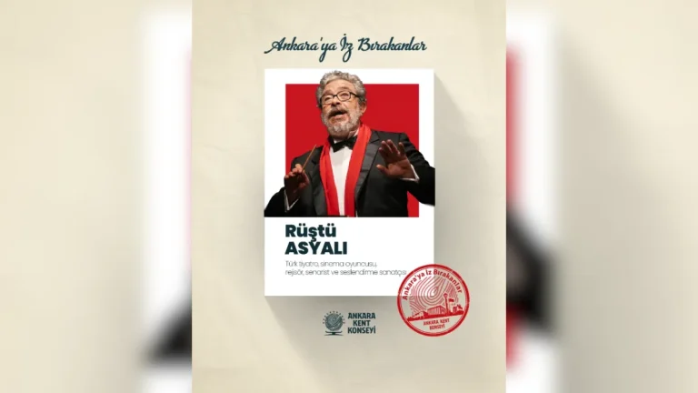 AKK Ankara’ya İz Bırakanlar’ın konuğu Rüştü Asyalı oldu