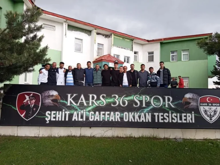Harbiler36’dan Kars 36 Spor’a moral ziyareti: Hedef 3. Lig