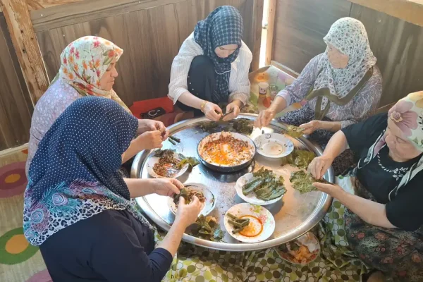 Beypazarı’nda düğün hazırlıkları imece usulüyle sürüyor
