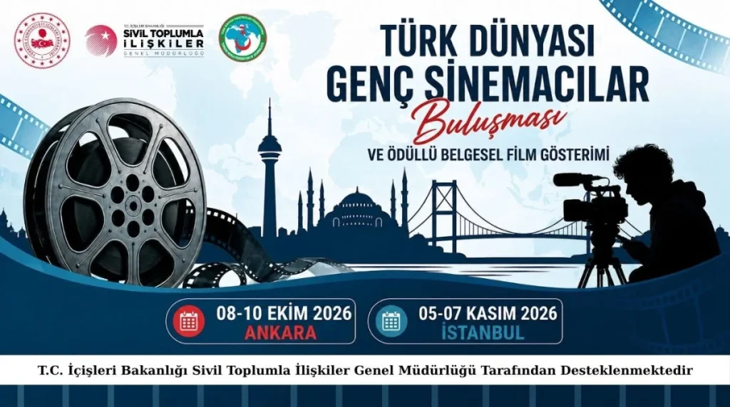 Türk Dünyası Genç Sinemacılar Buluşması için başvurular başladı