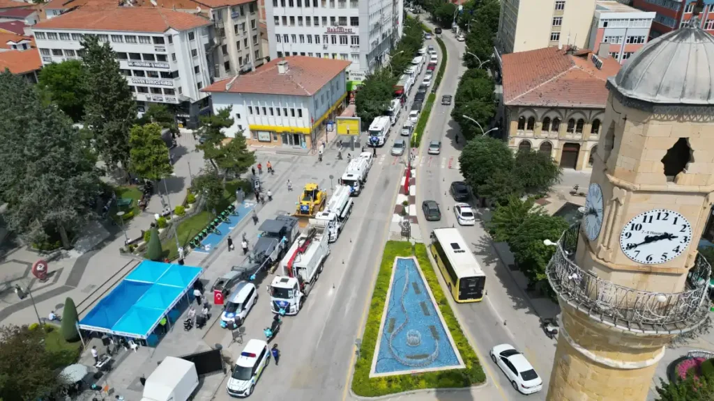 Çorum Belediyesi filosunu güçlendirdi!