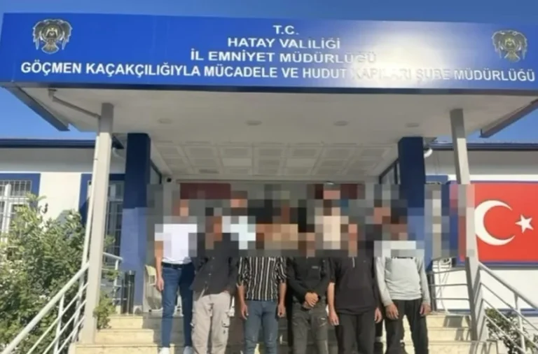 Hatay Belen’de kaçak göçmen operasyonu
