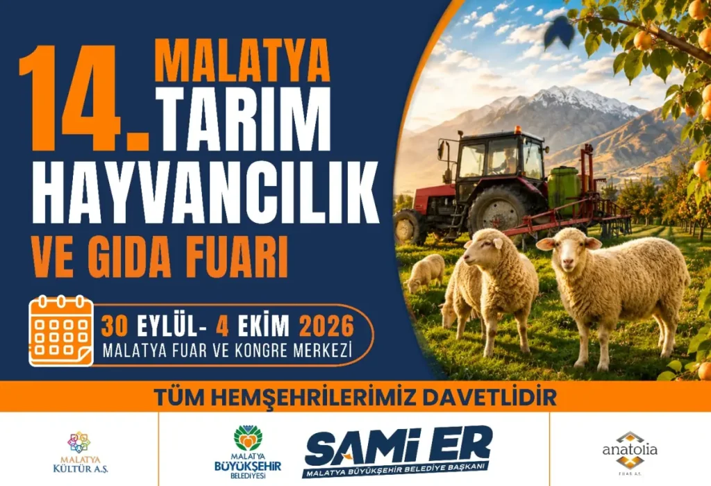 Malatya’da tarım fuarı 7 yıl aradan sonra kapılarını açıyor