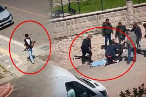 Diyarbakır’da okul önünde pompalı tüfekle ateş açıldı!